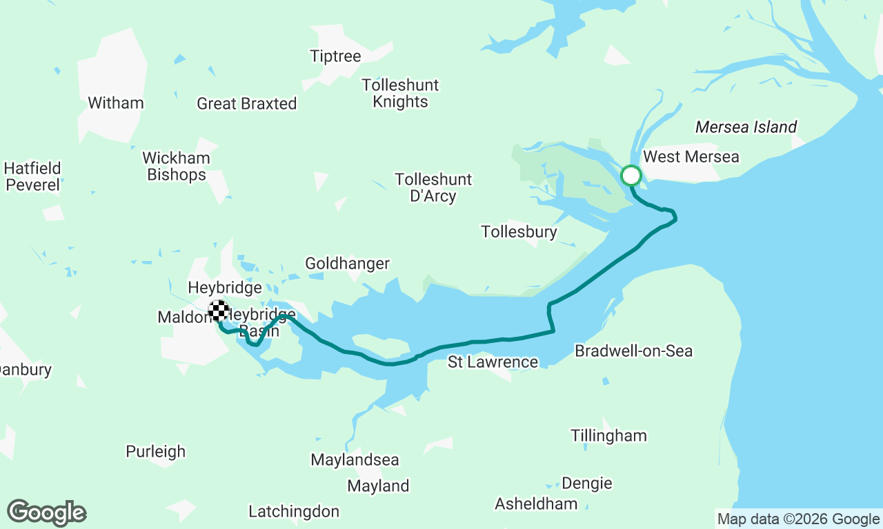West Mersea to Maldon 