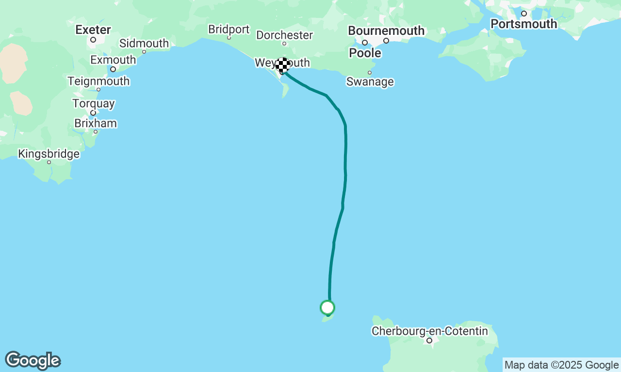 Alderney to Weymouth
