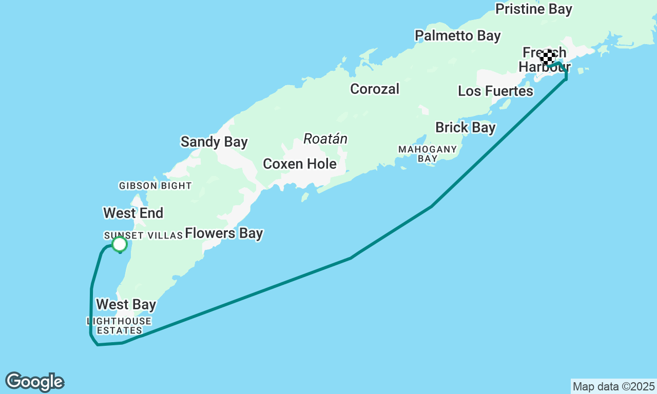 To Roatan Yacht Club