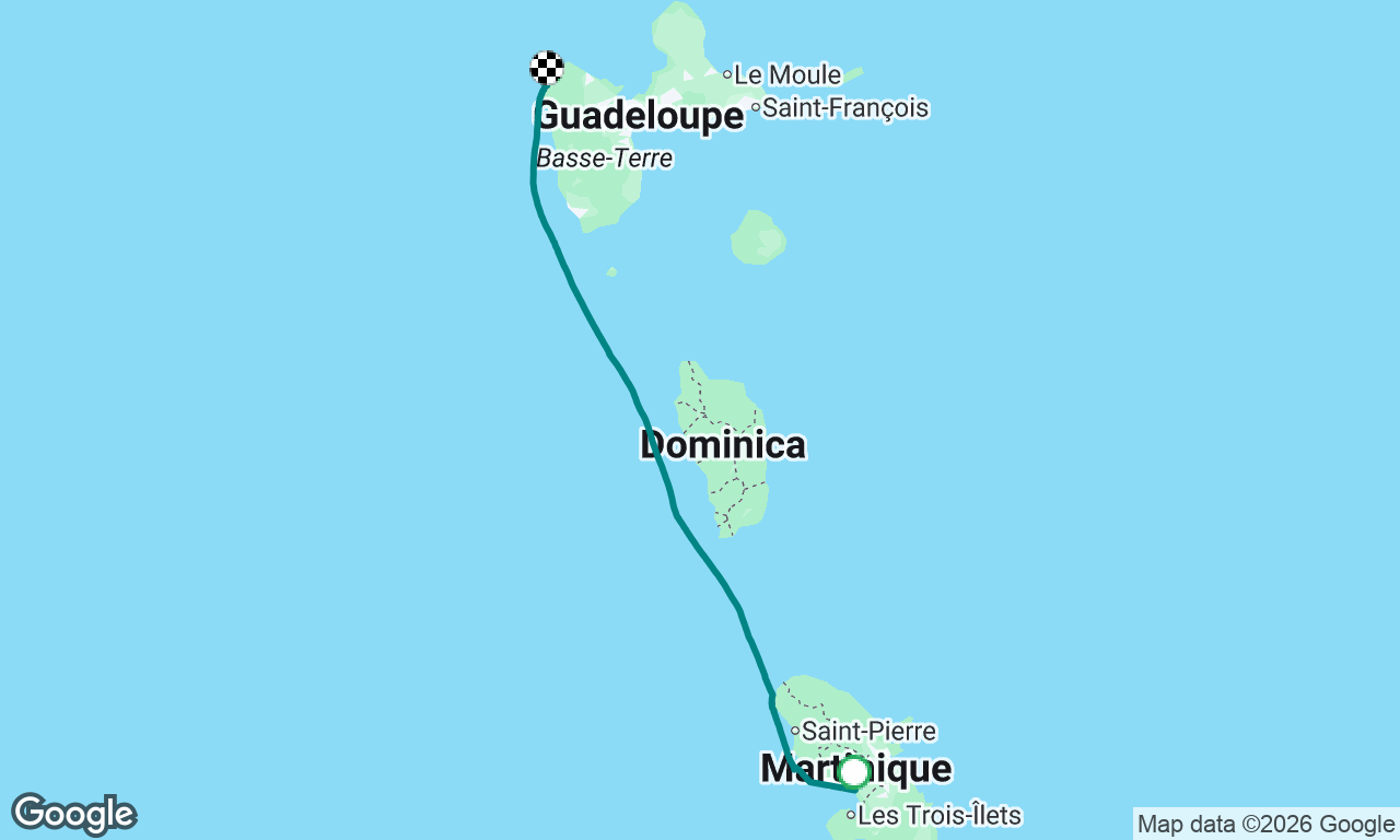Voyage map