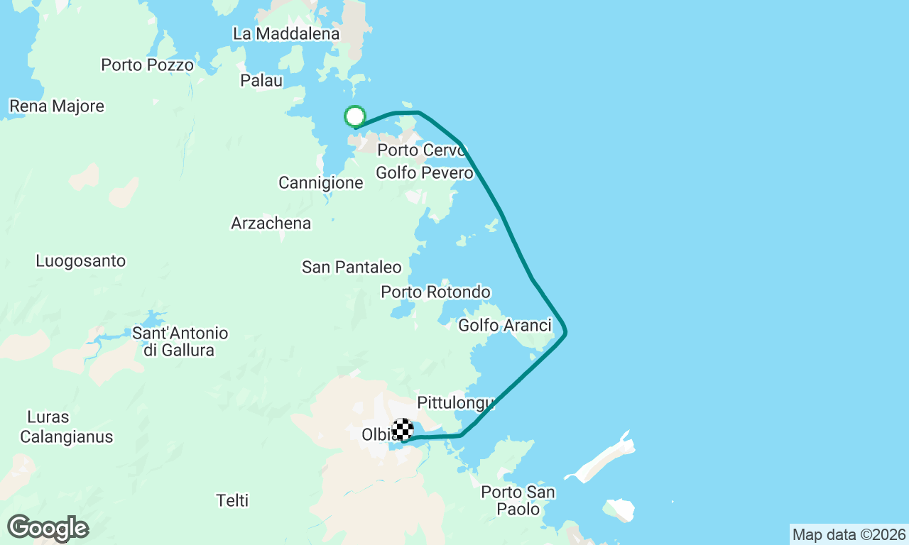 Voyage map