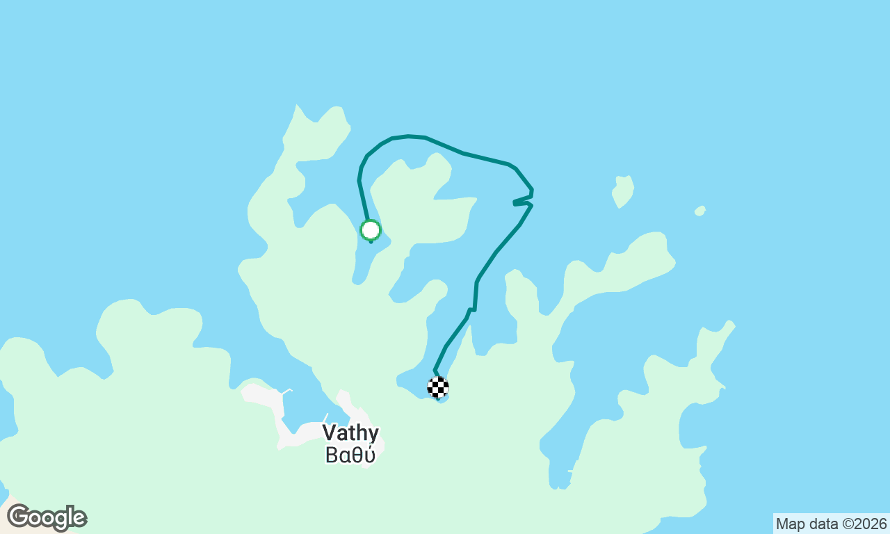 Vounaki marina (West Mainland Greece) - Abelike Bay (Meganisi): (Passage from anchorage at Kapali Bay(Meganisi) to Abelike Bay) - Day 5