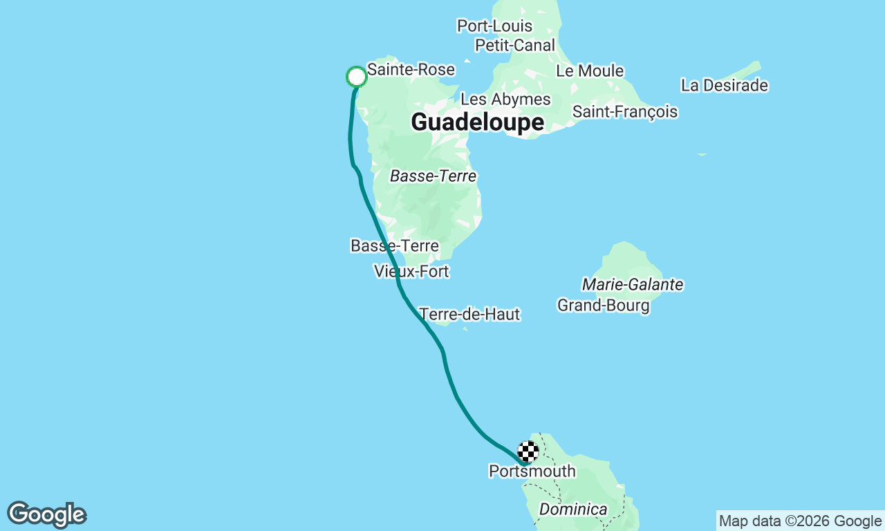 Voyage map