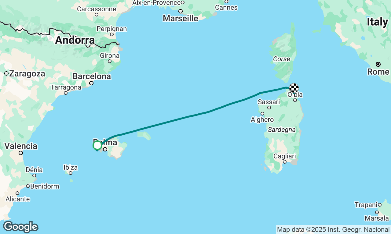 Port Andratx —> Cannigione