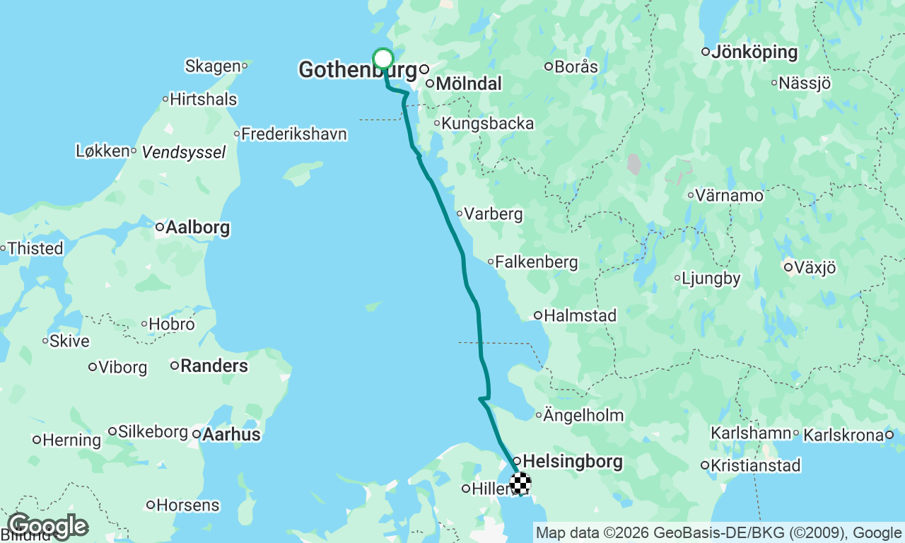 Öckerö to Ven, Sweden
