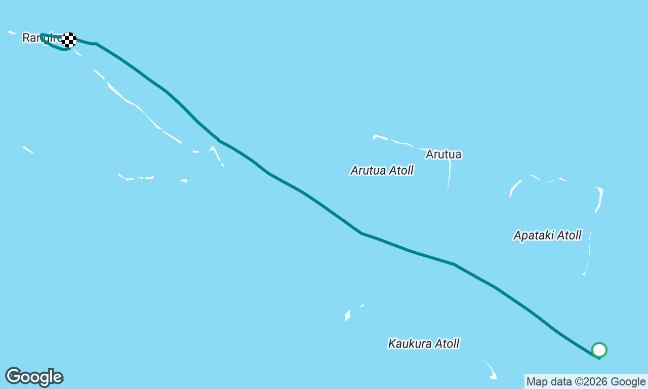 Night Crossing Tuoa - Rangiroa