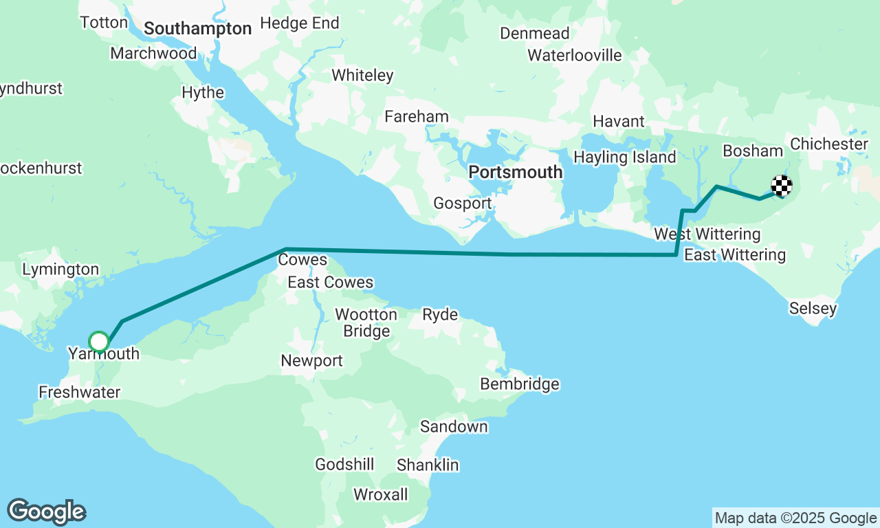Yarmouth to Chichester