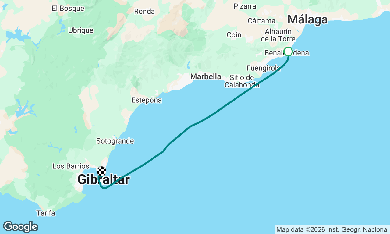 Voyage map