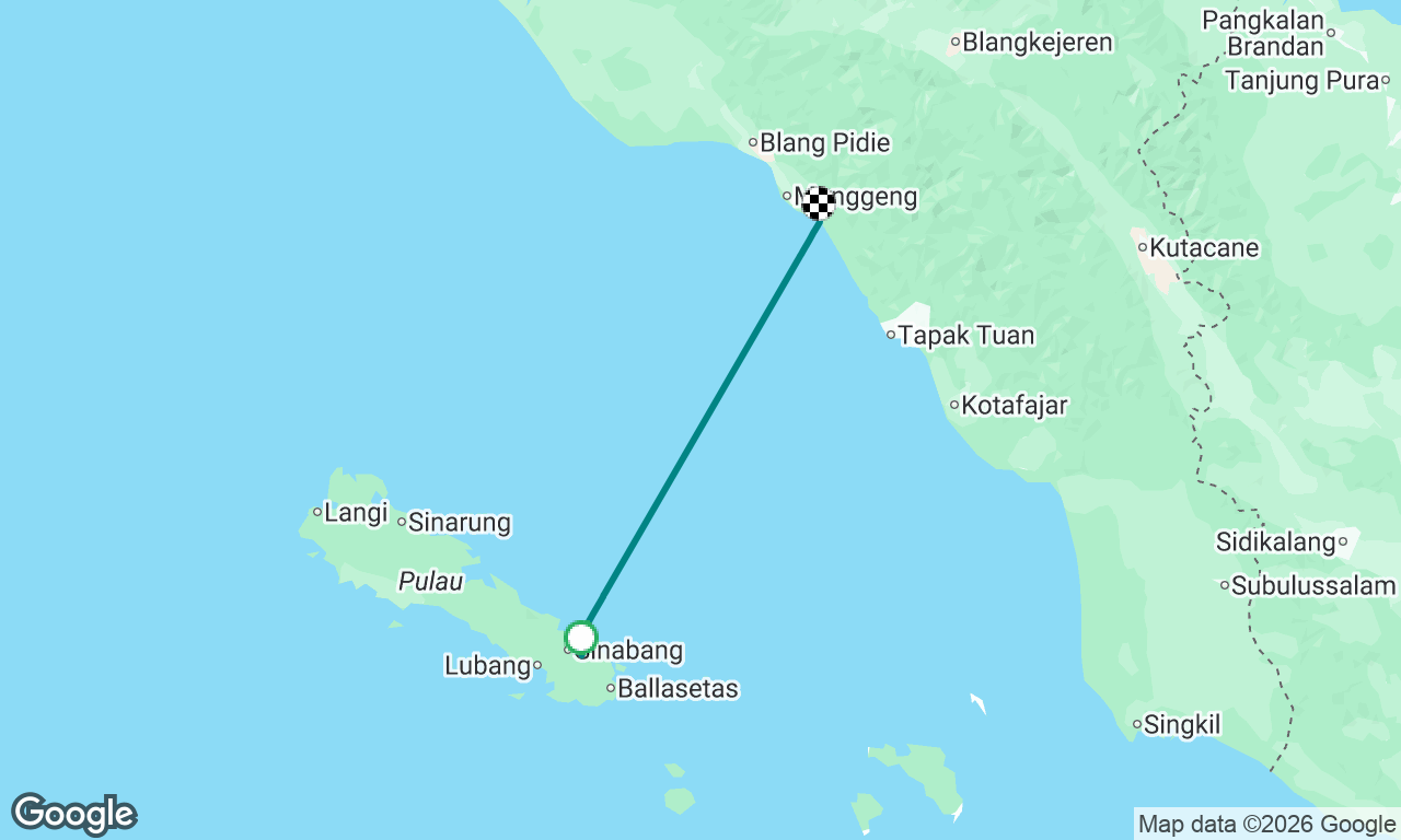 Voyage map