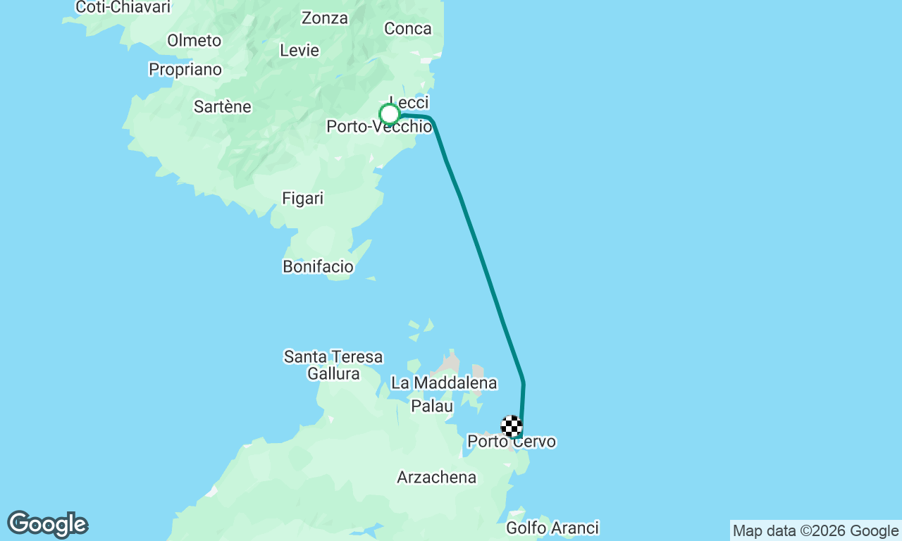 Porto Vecchio x Porto Cervo