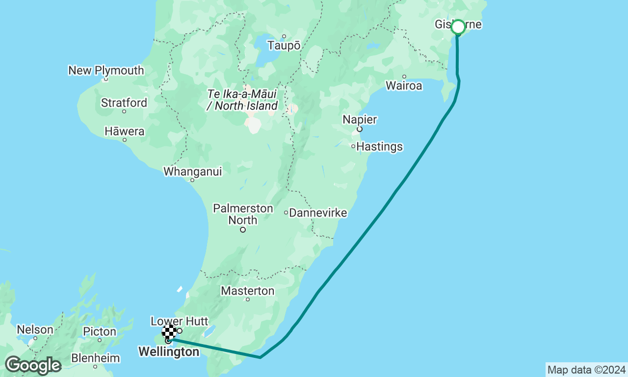 Tauronga to Wellington