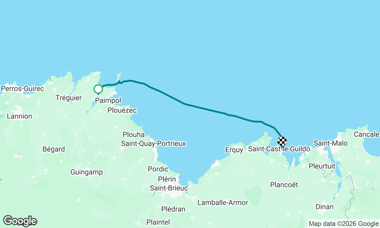 Lezardriex to Saint-Cast