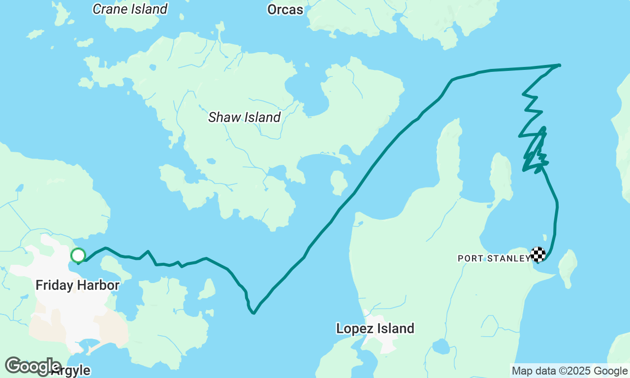 Friday Harbor to Spencer Spit