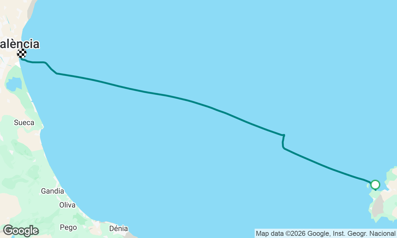 Voyage map