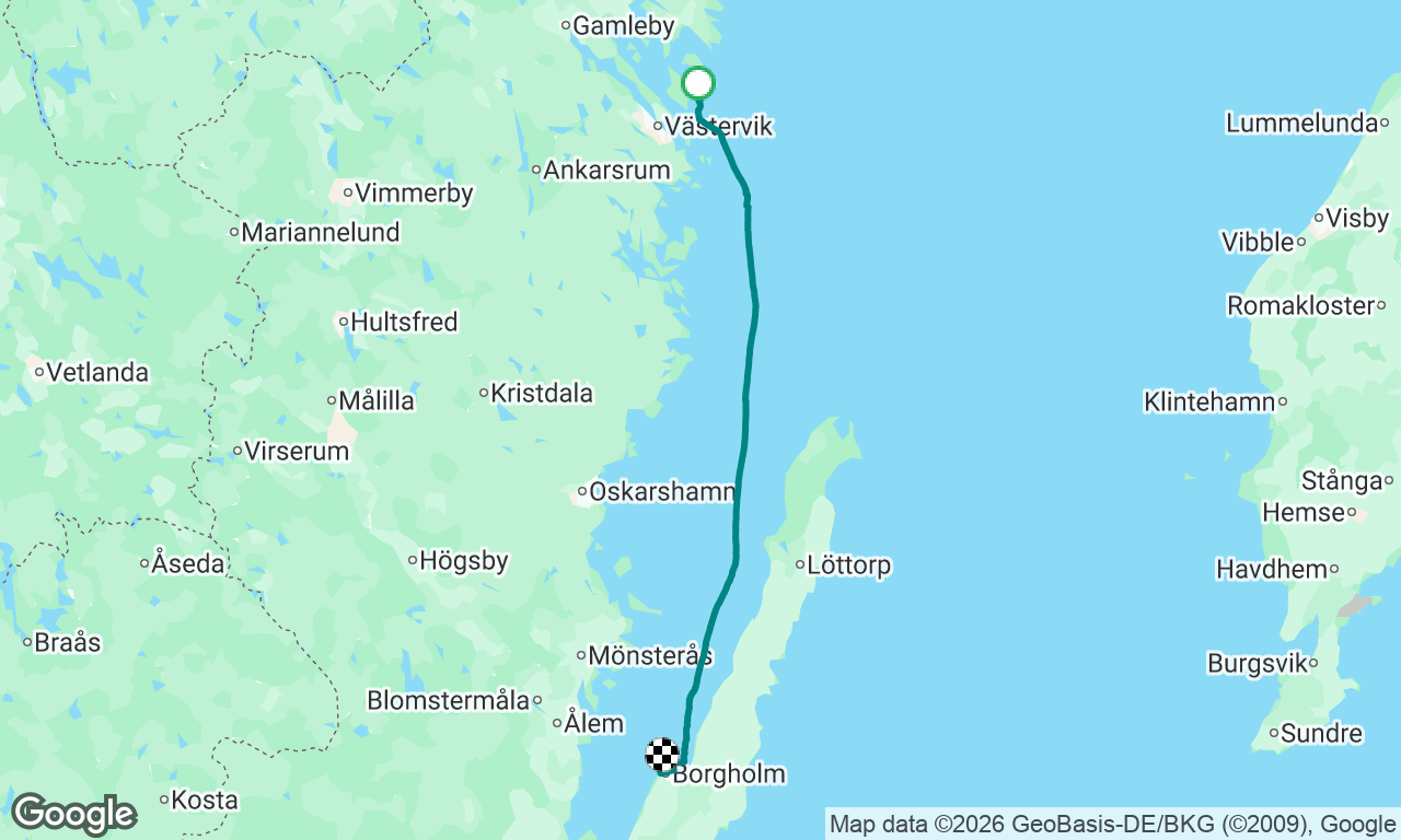 Voyage map