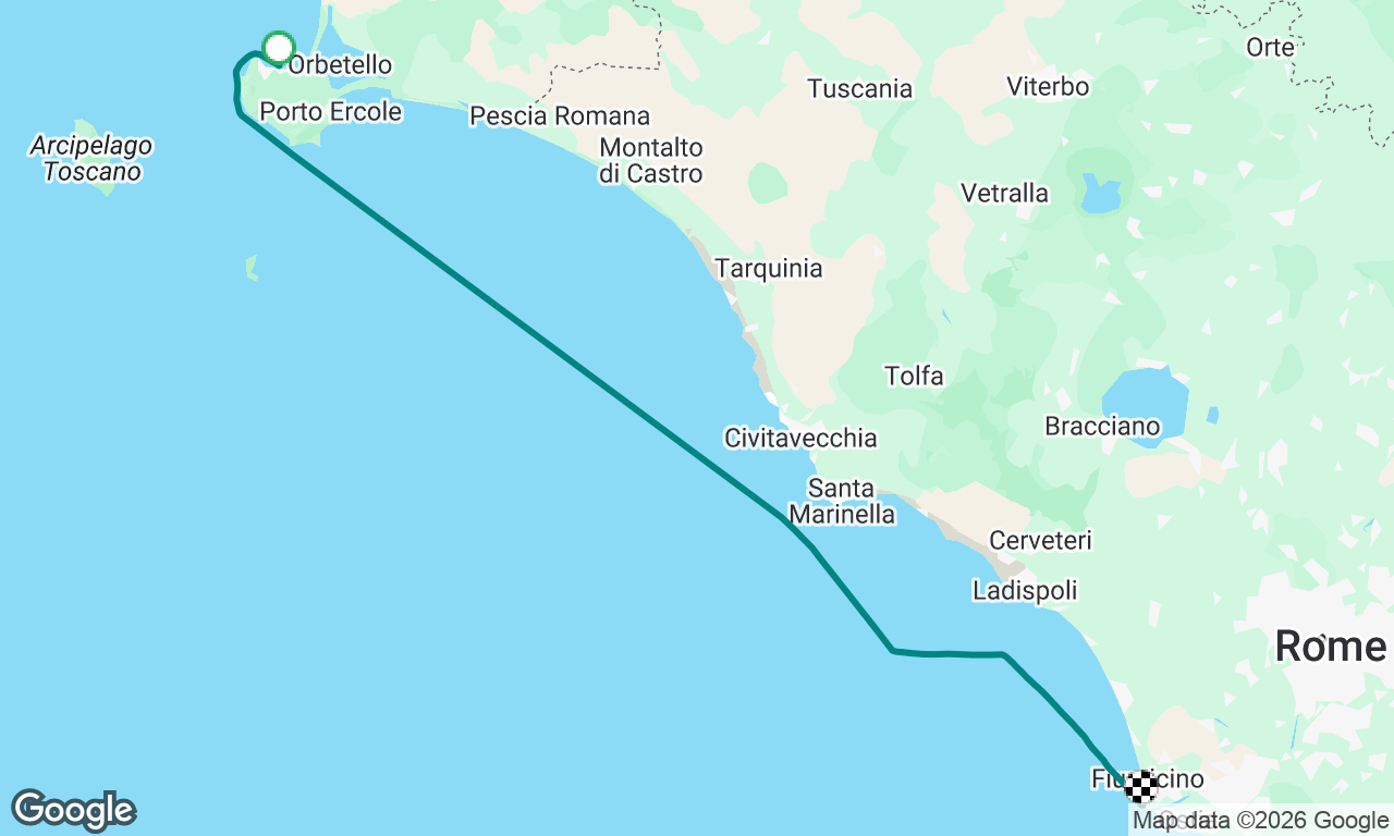 Voyage map