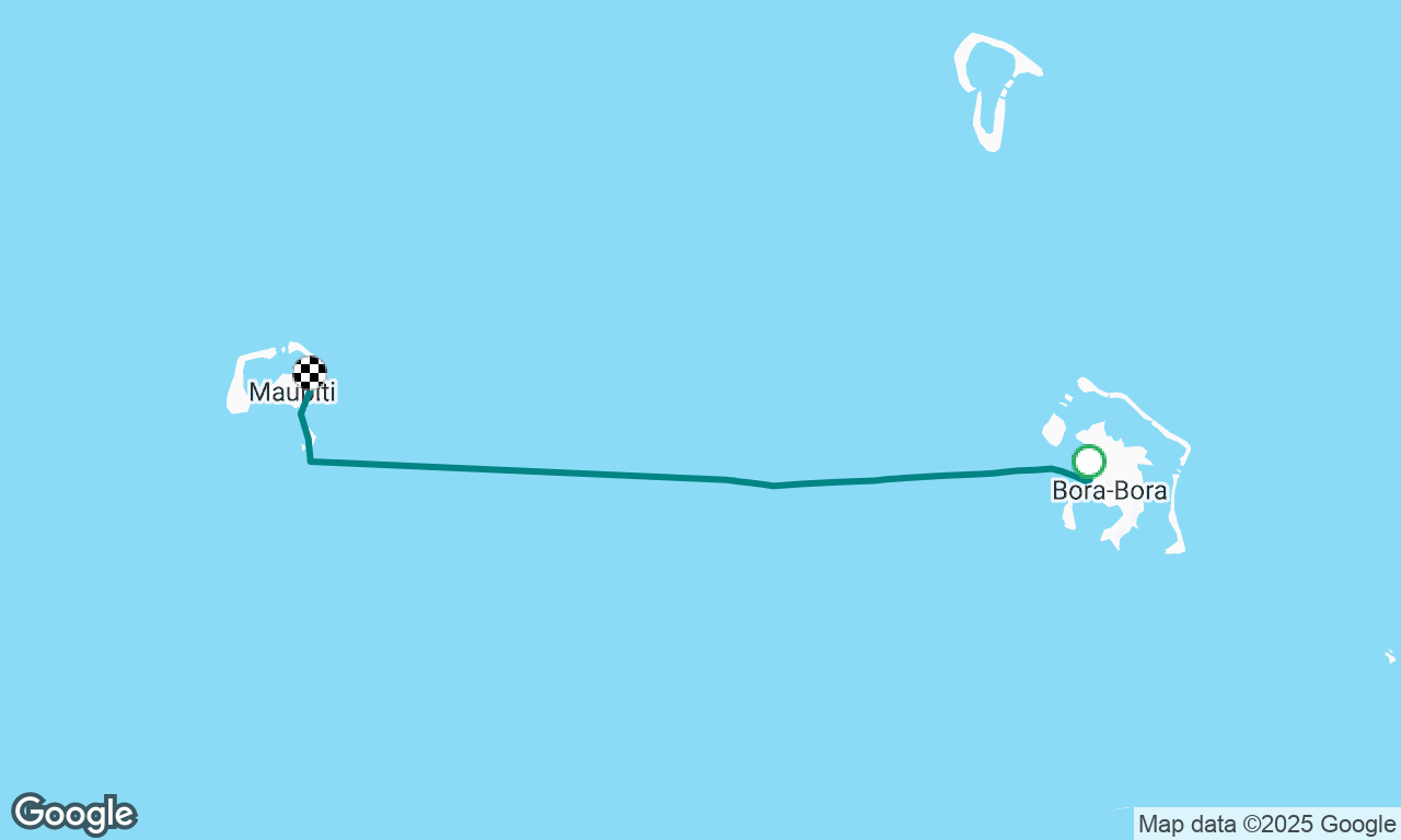 From Bora Bora to Maupiti 