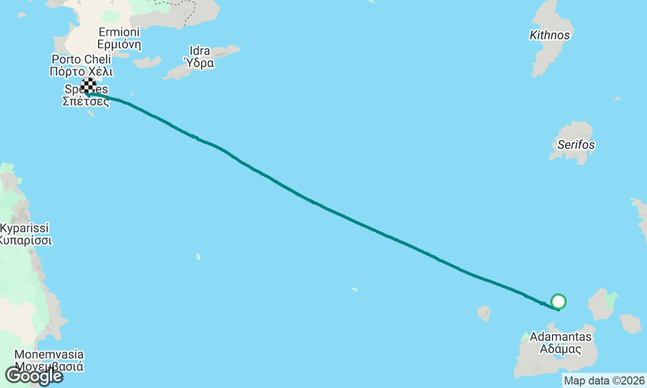 Voyage map
