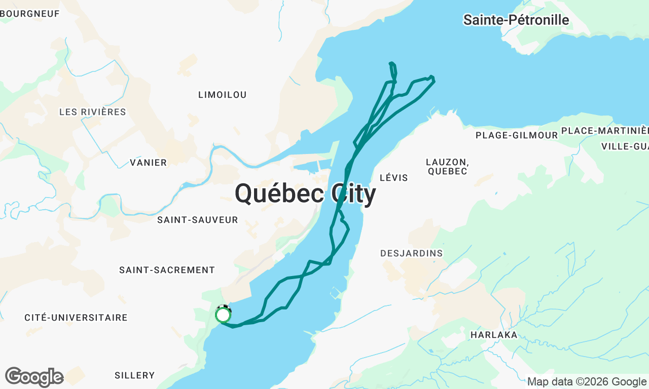 Petite sortie a la baie de Beauport
