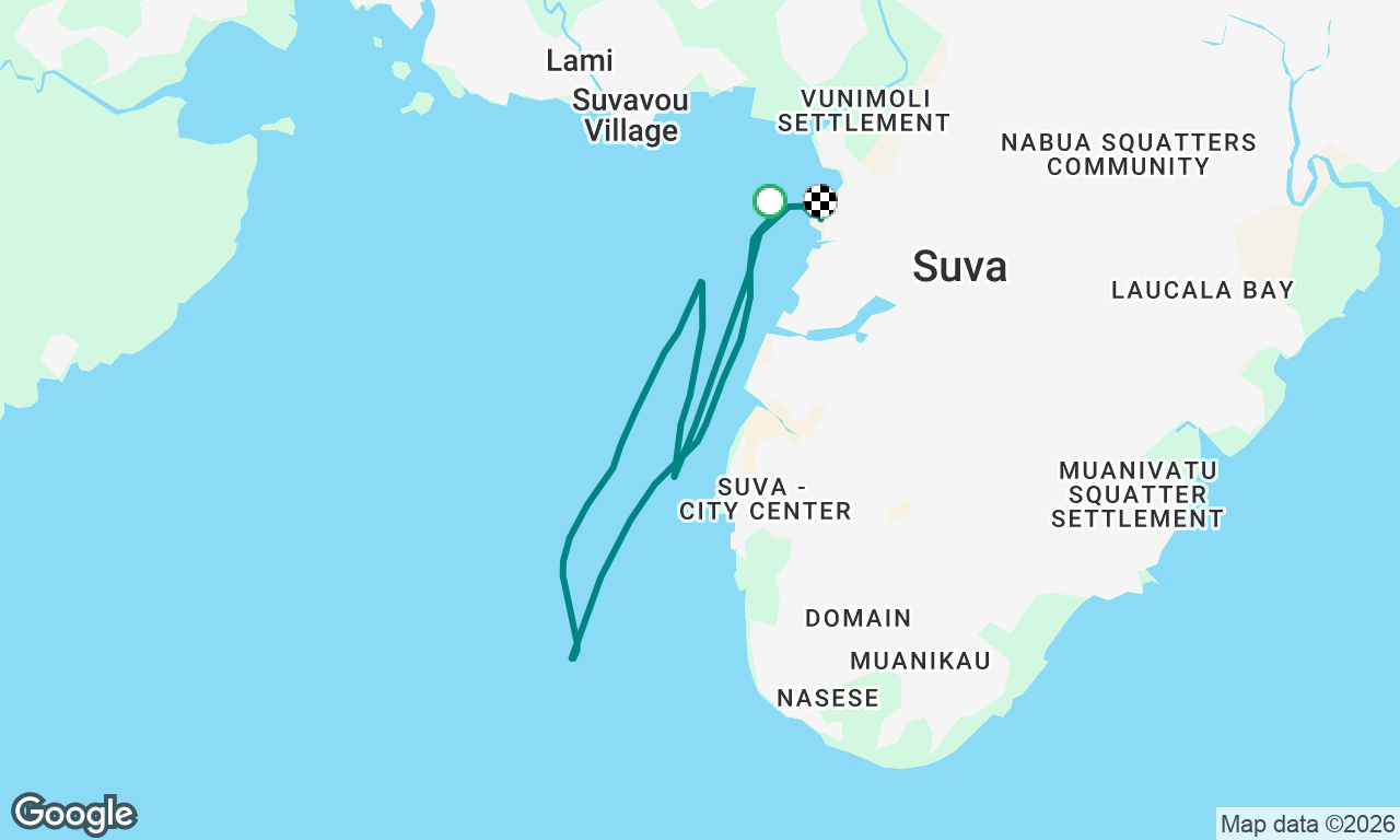 Tuesday evening Suva Harbour