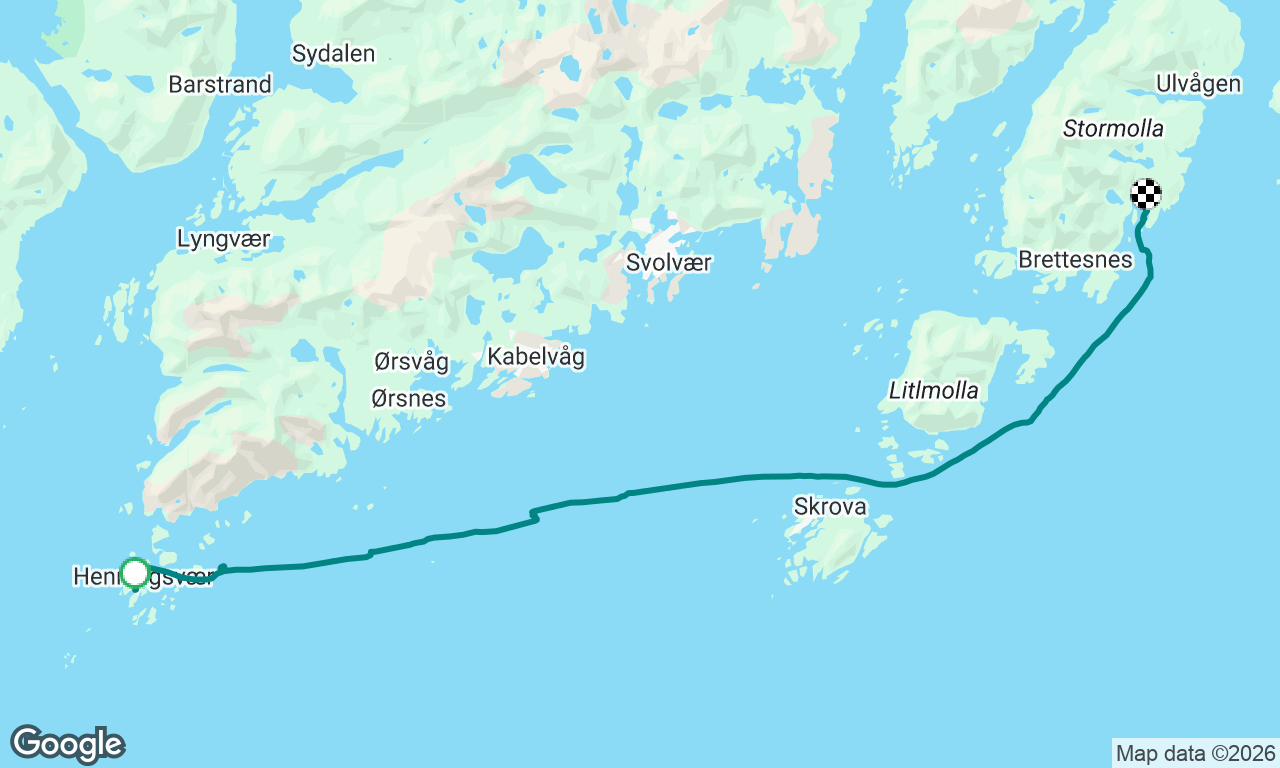 Voyage map