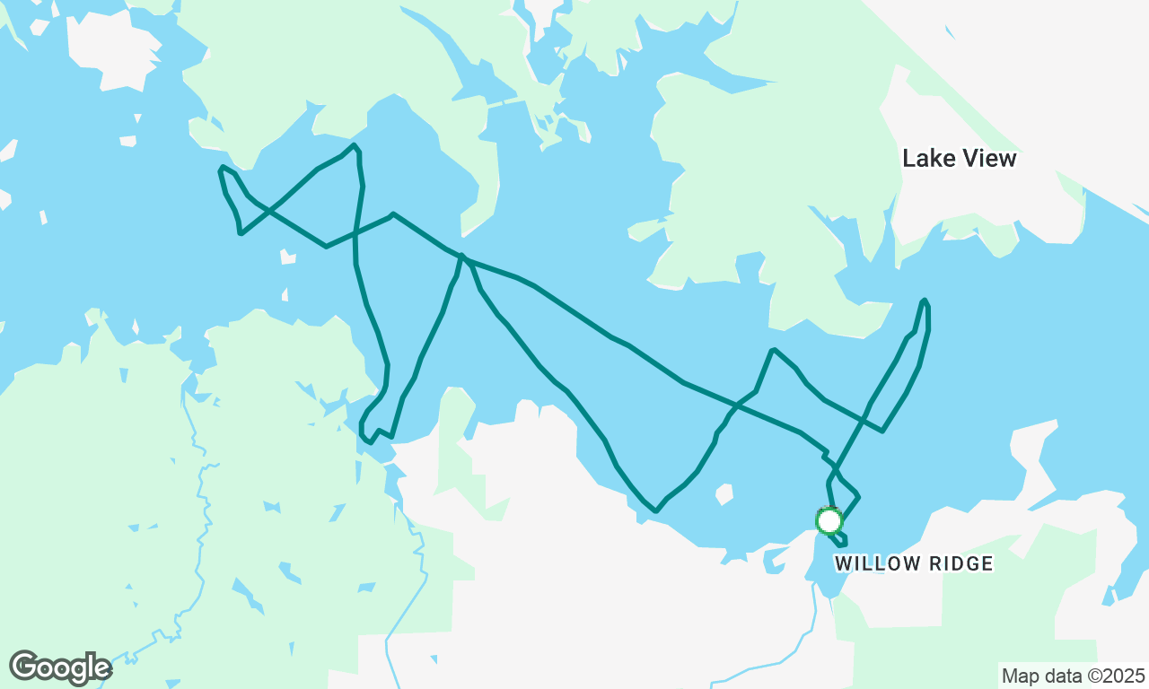 Great sail in great wind