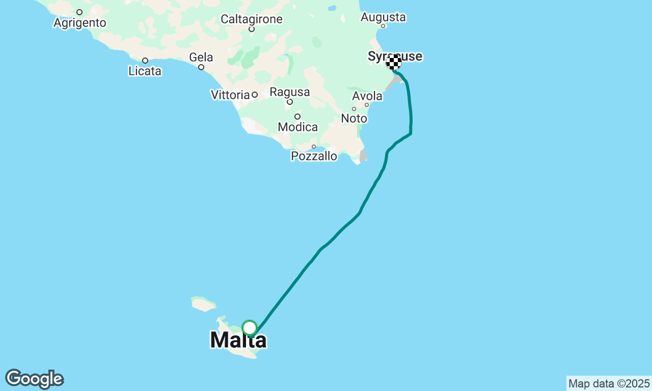 Sleima to Syracusa