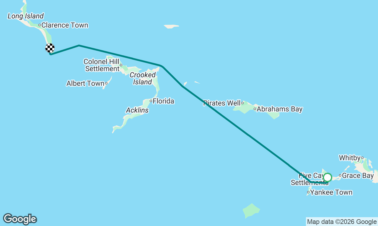 Voyage map