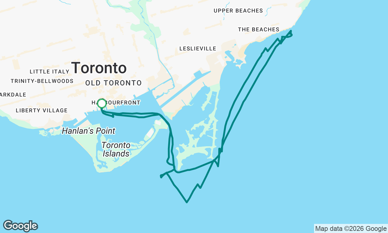 Commodore cup race to bluffers park 