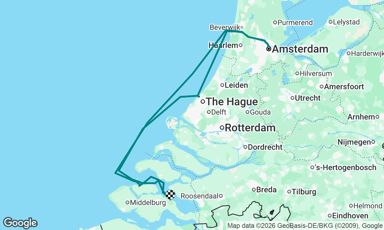Voyage map