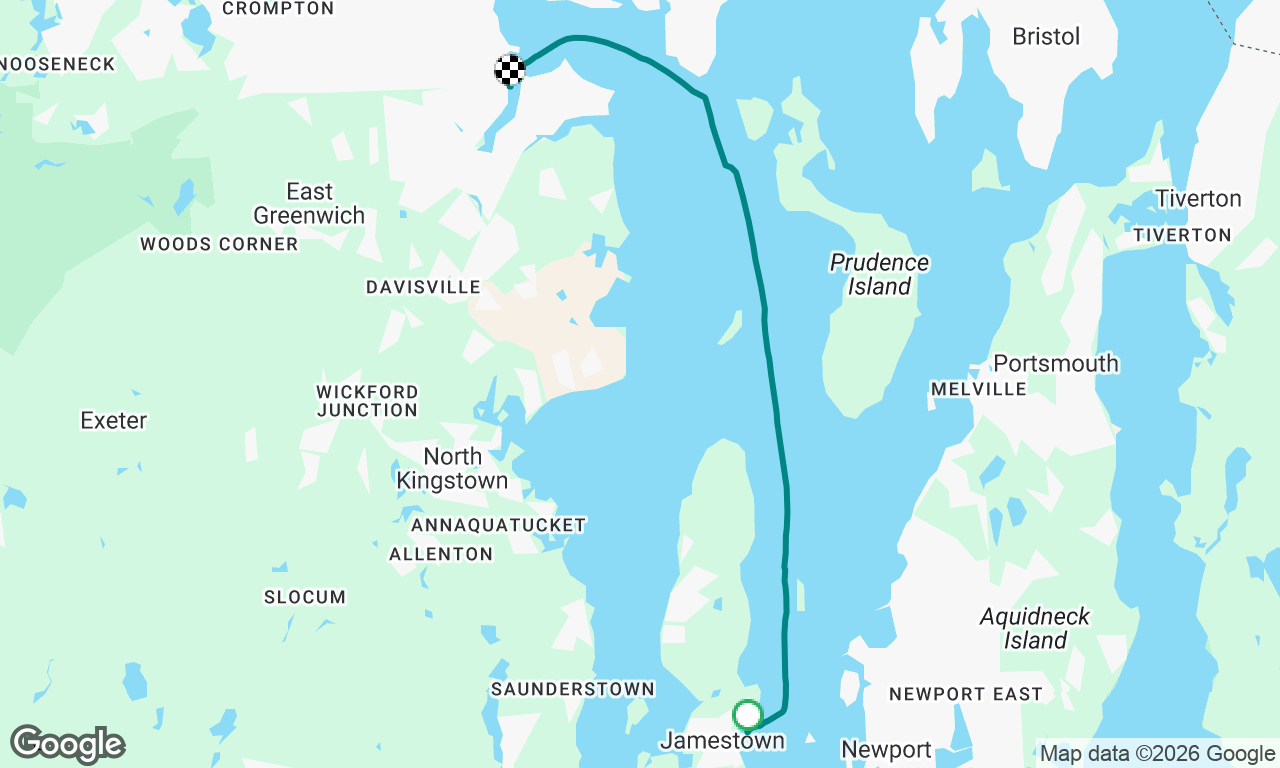 CYC to East Greenwich Motoring