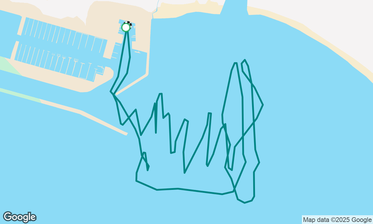 Winter sail with Zach