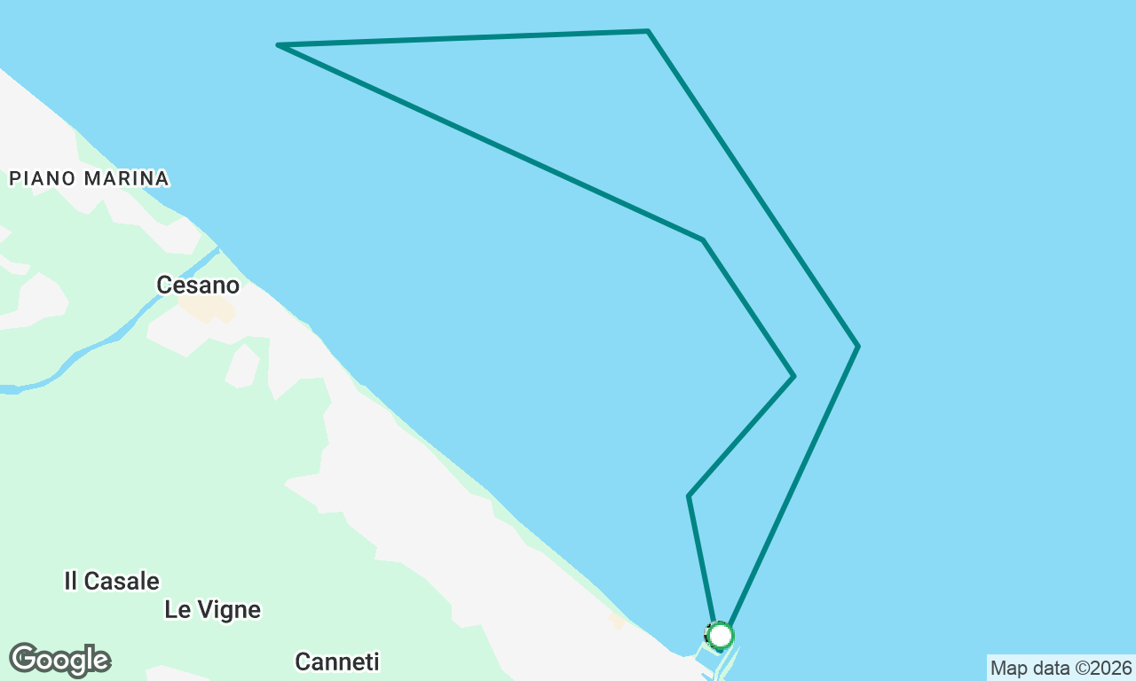 Voyage map