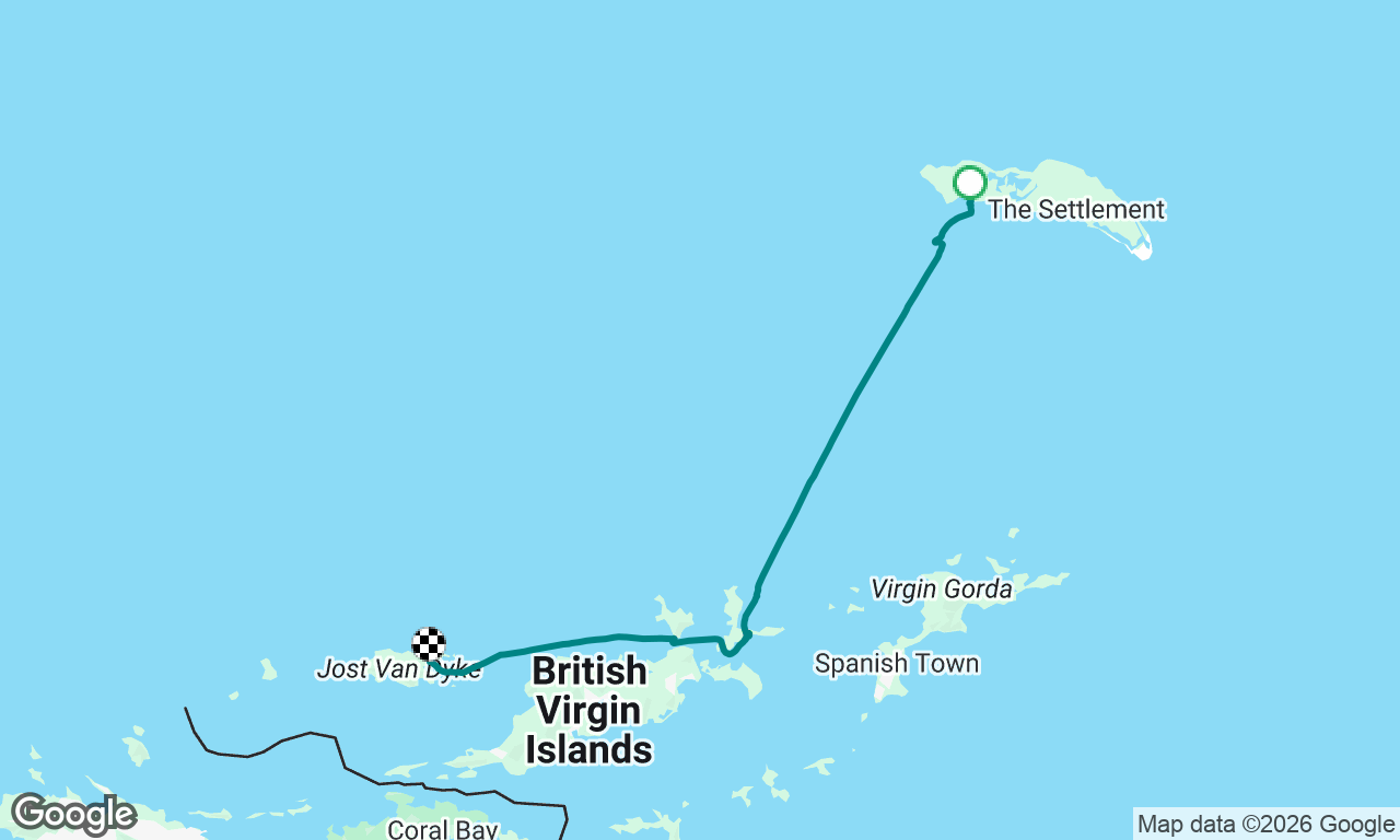 Anegada to Scrub Island to Guana Island to Diamond Cay, Jost van Dyke
