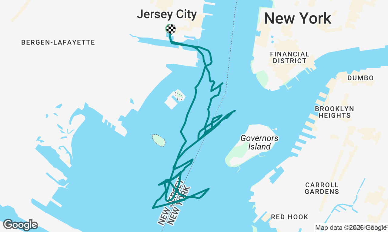 Voyage map