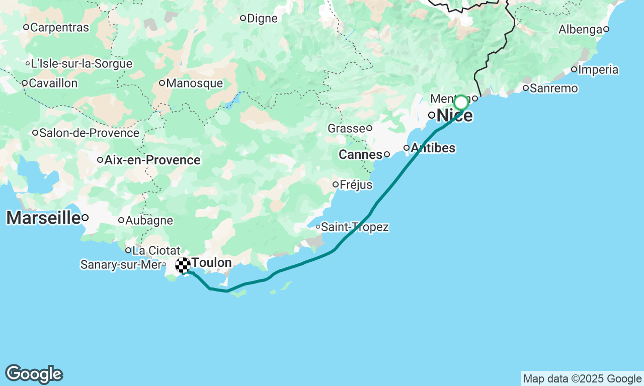 Ganany Monaco Toulon Leg 3