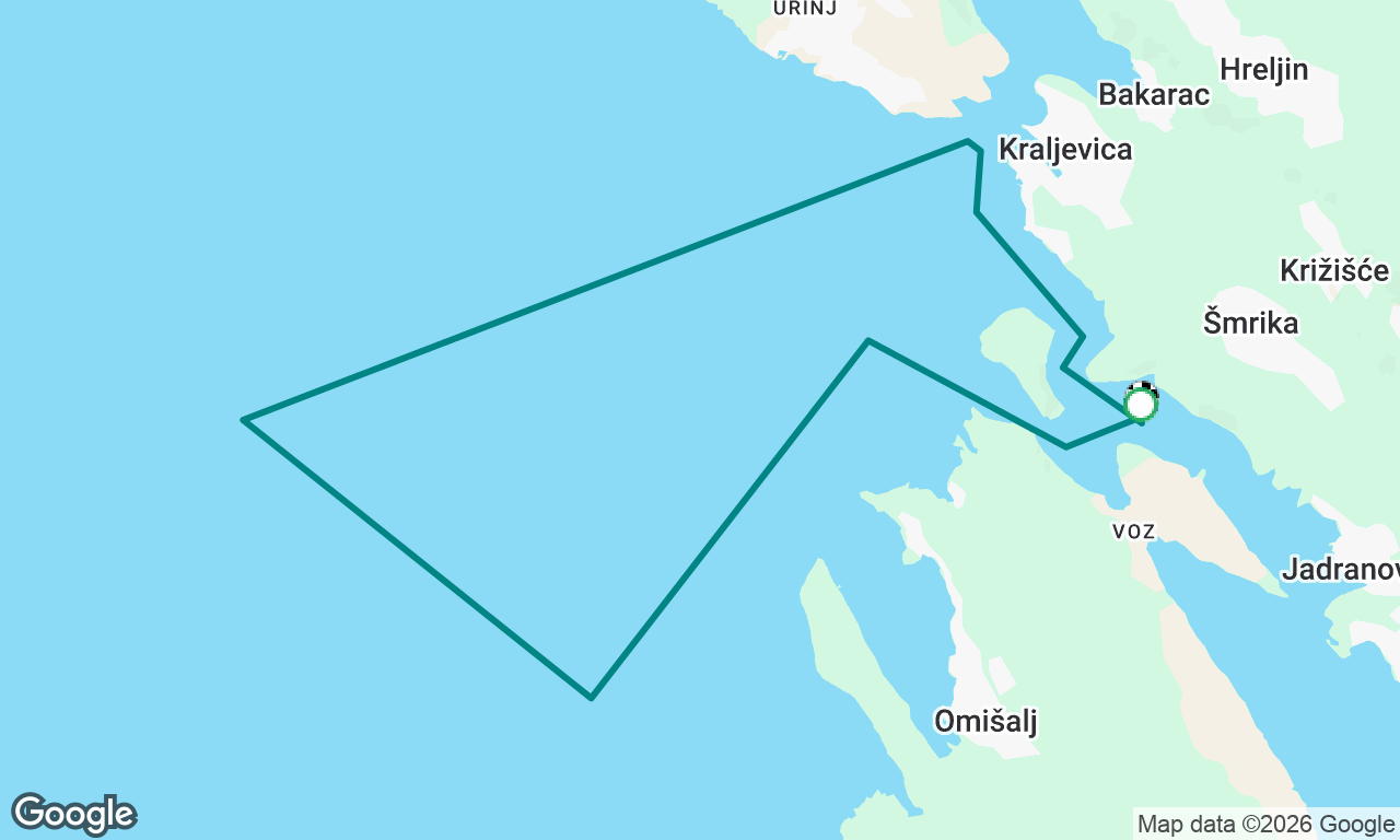 Voyage map