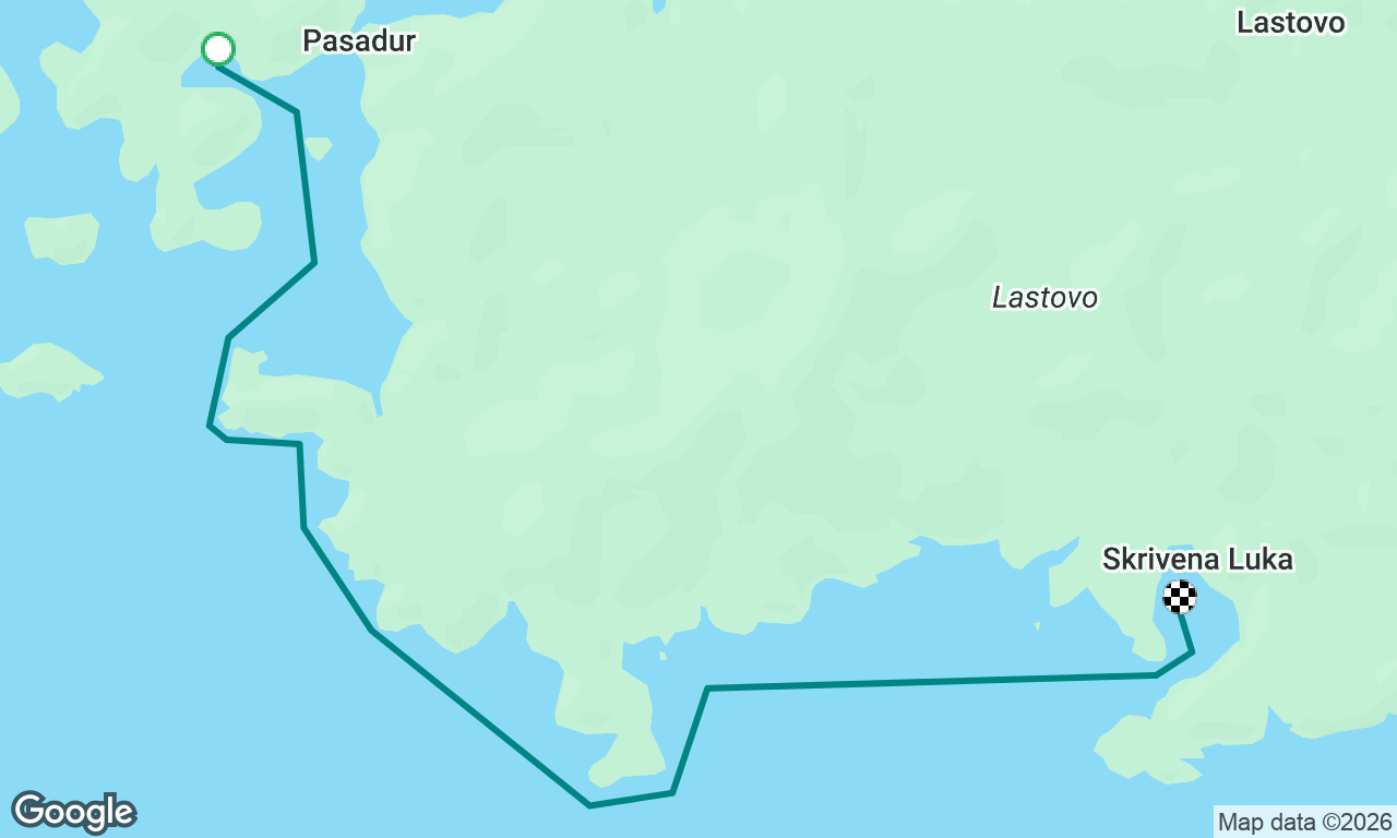 Voyage map