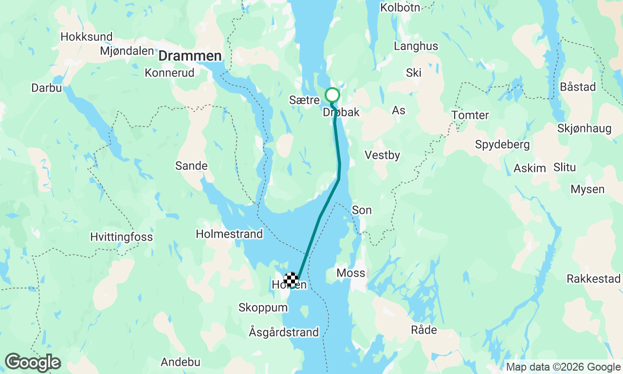 Voyage map