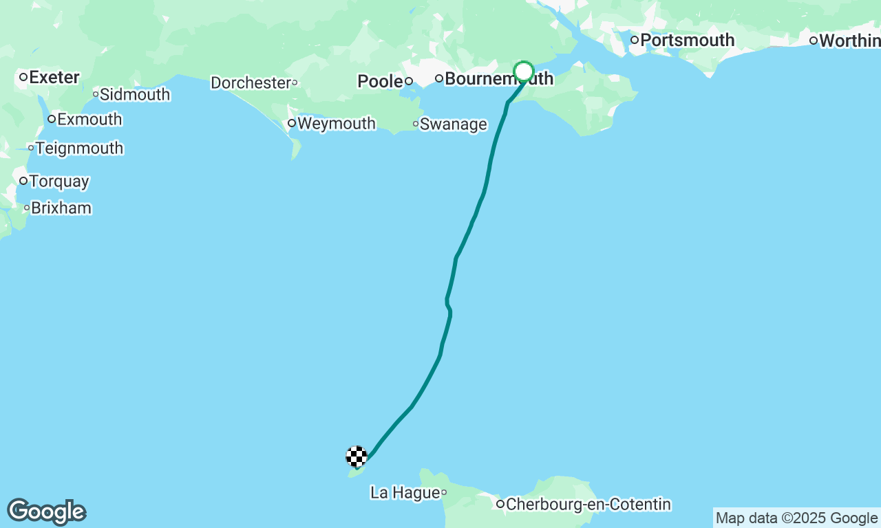 Lymington to Alderney