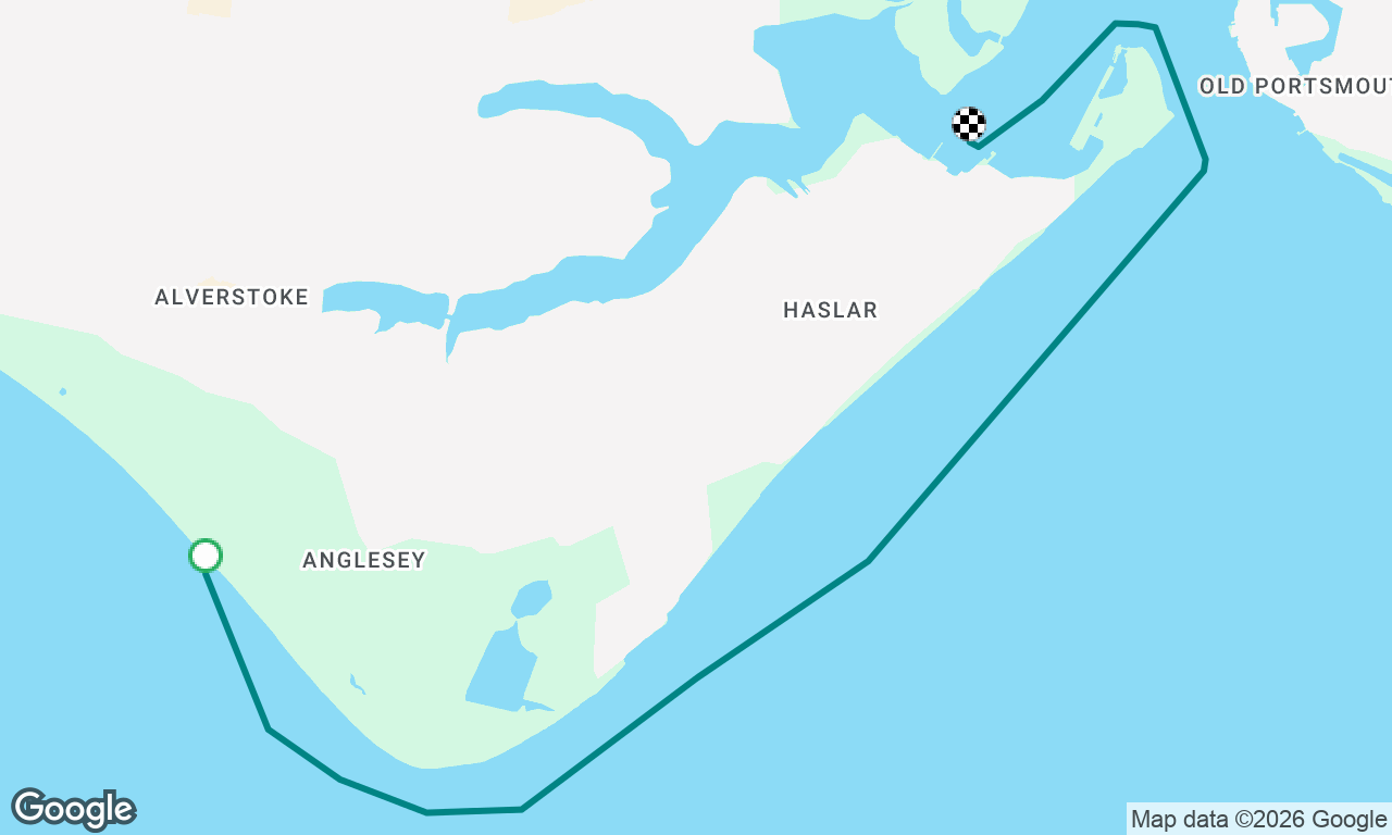 Home run Stokes Bay to Hornet Sailing Club