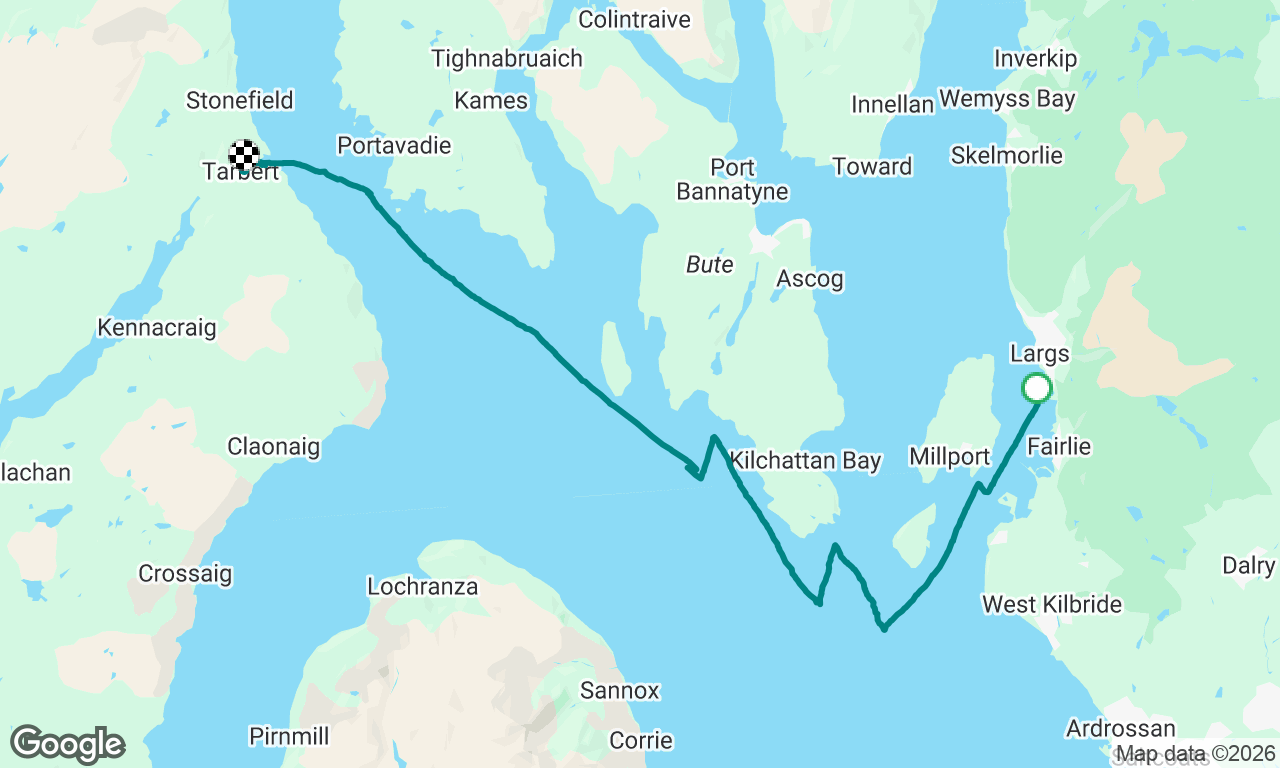 From Largs to Tarbert 