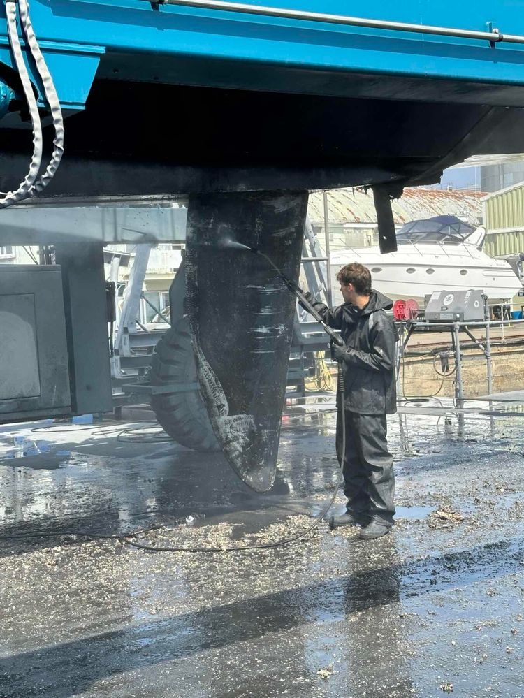 Voyage photo from PYD, Boreal 52, Guernsey Lift and Sea Trial