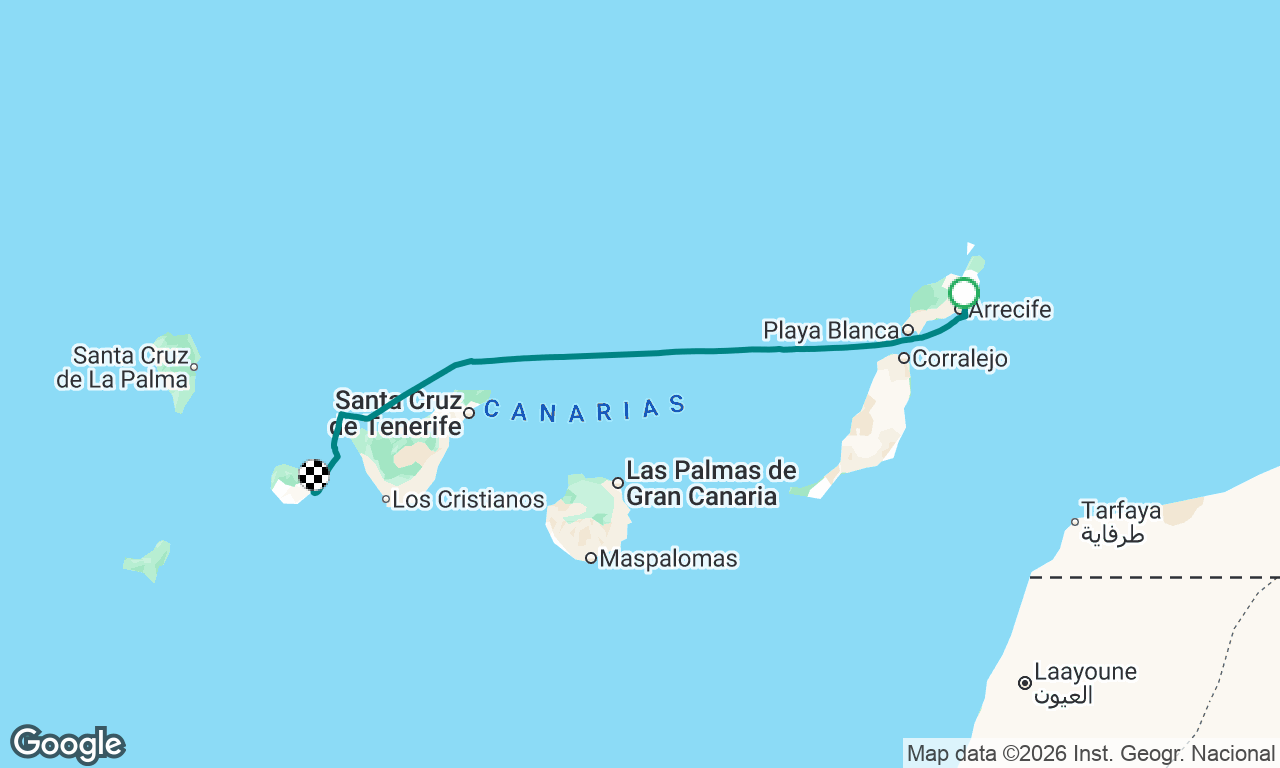 Lanza to La Gomera