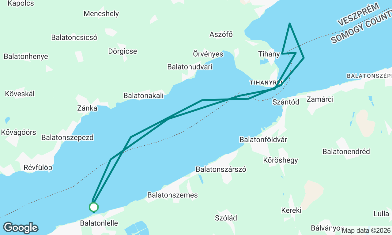 Voyage map