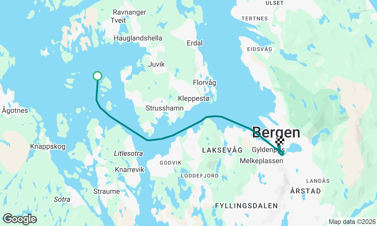 Voyage map