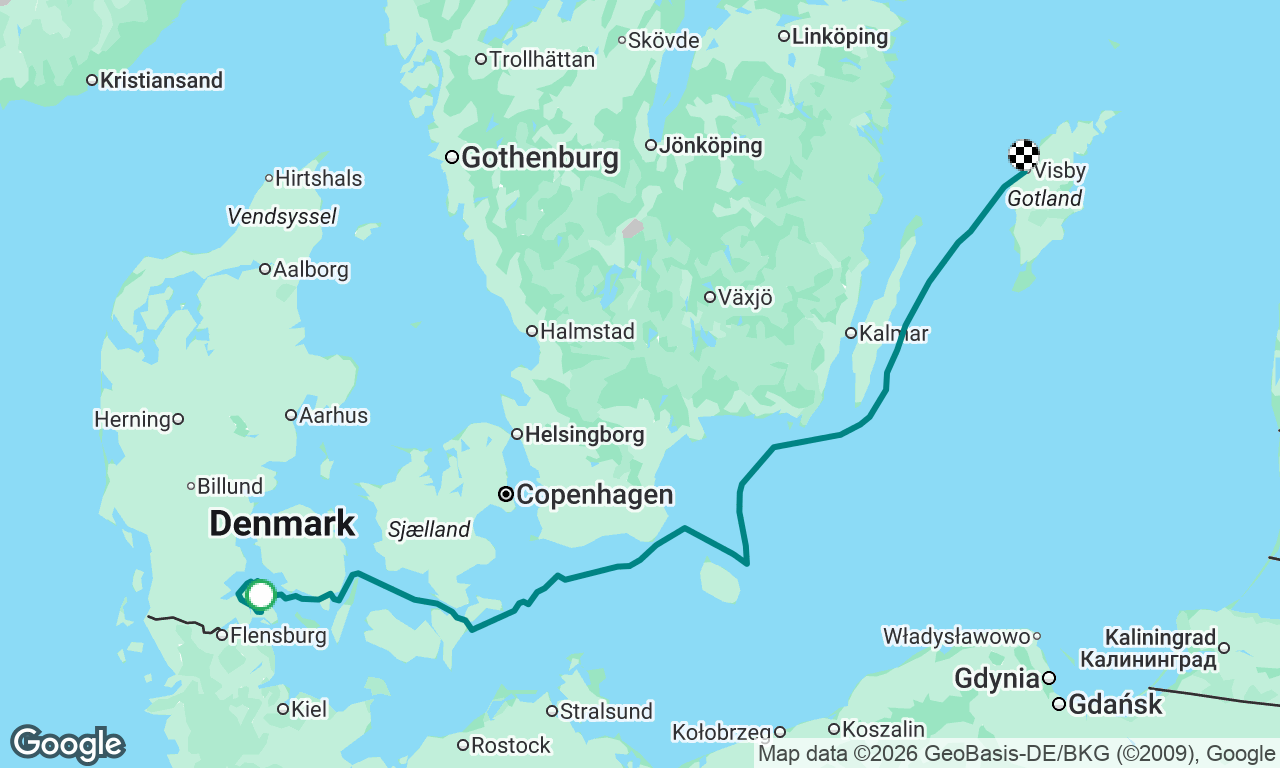 Denmark - Finland leg 1