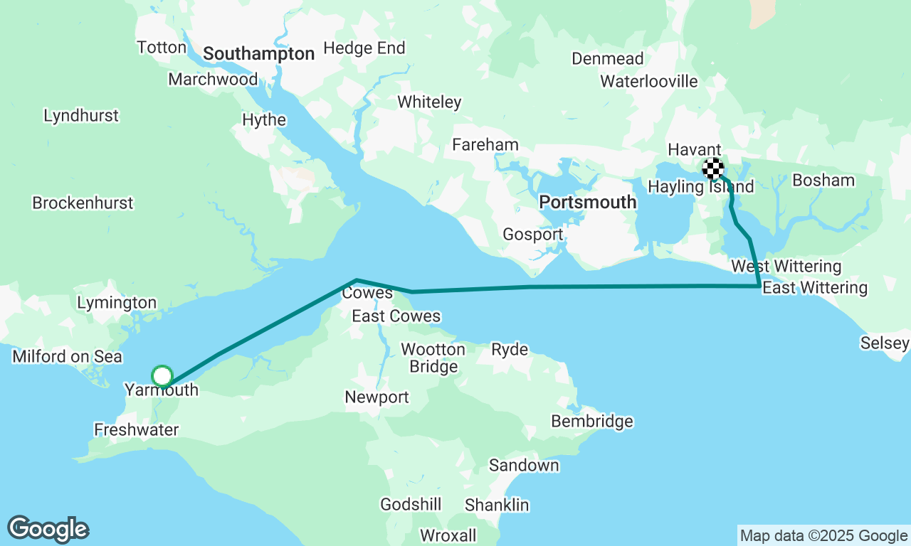 Yarmouth to Hailing Island