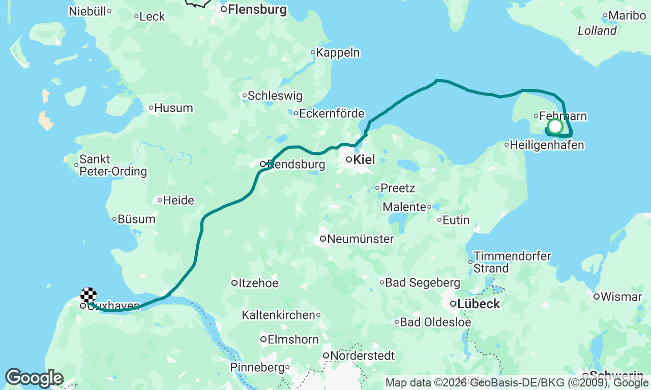 Voyage map