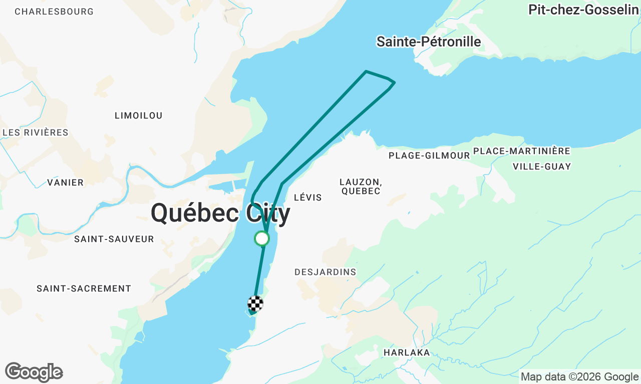 Voyage map